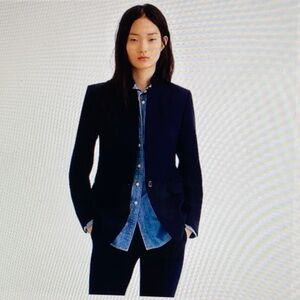 J. Crew Regent Blazer in Four Season Stretch Navy Blue Size 8